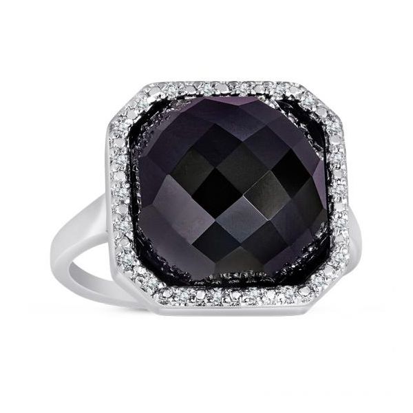 Onyx and Diamond Ring Van Adams Jewelers Snellville, GA
