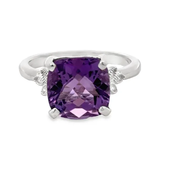 Silver Amethyst Ring Van Adams Jewelers Snellville, GA