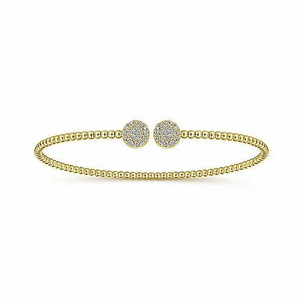 Gabriel Bujukan Flexible Diamond Bangle Bracelet - 14K White Gold