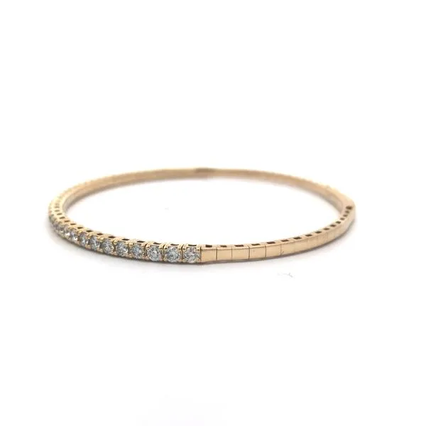 1 1/2 Carat Flexible Diamond Bangle Bracelet Image 3 Van Adams Jewelers Snellville, GA