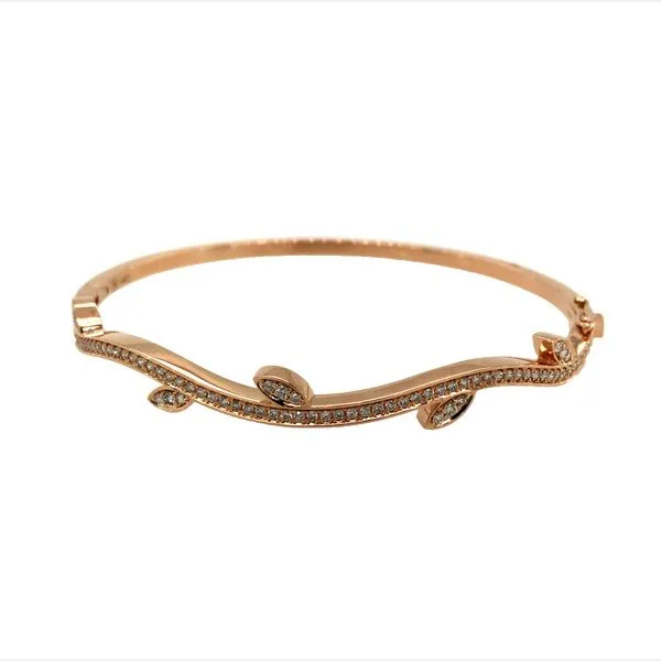 Diamond Ivy Fashion Bracelet Image 2 Van Adams Jewelers Snellville, GA