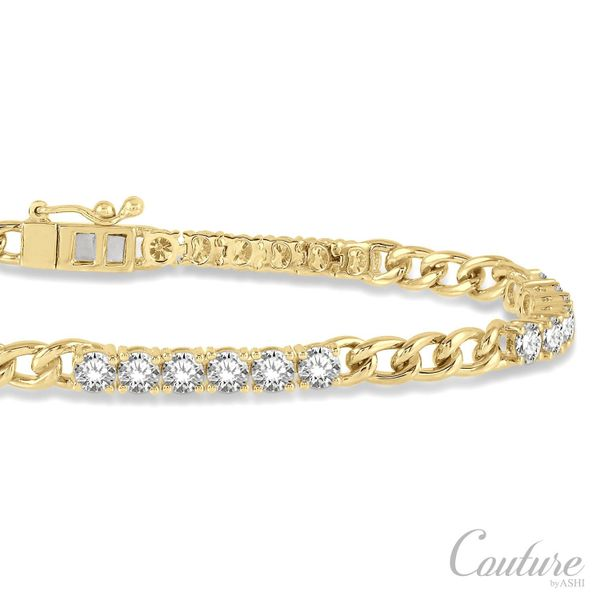 Couture Diamond And Link Bracelet Image 2 Van Adams Jewelers Snellville, GA