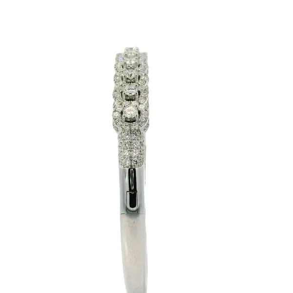 Diamond Bangle Bracelet Image 3 Van Adams Jewelers Snellville, GA