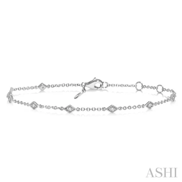 Kite diamond station chain bracelet Van Adams Jewelers Snellville, GA