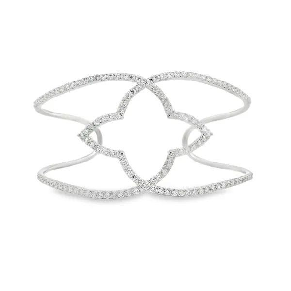 WHITE 14 KARAT DIAMOND BANGLE Van Adams Jewelers Snellville, GA