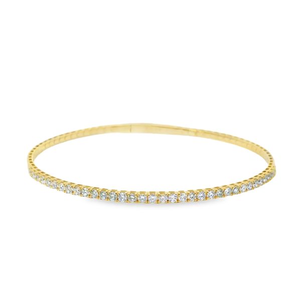 1 CT Diamond Flexible Bangle Bracelet Van Adams Jewelers Snellville, GA