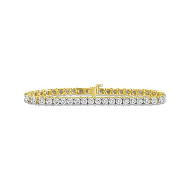10K Yellow Gold Diamond Bracelet Van Adams Jewelers Snellville, GA