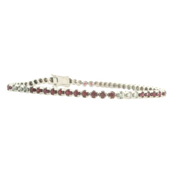 Ruby and Diamond Bracelet Van Adams Jewelers Snellville, GA