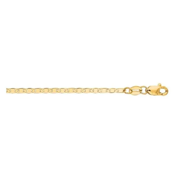 10K Gold 1.7mm Mariner Chain Van Adams Jewelers Snellville, GA
