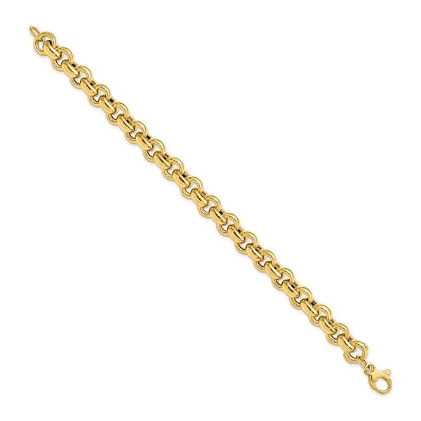 14K Yellow Gold Rolo Bracelet Van Adams Jewelers Snellville, GA