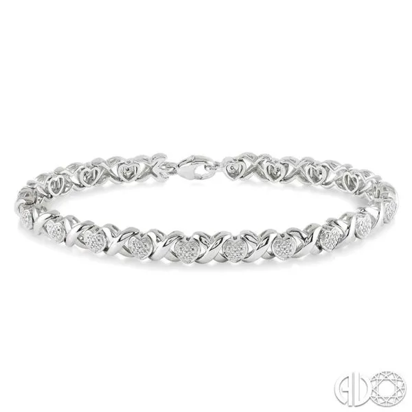 Silver Diamond Bracelet Van Adams Jewelers Snellville, GA