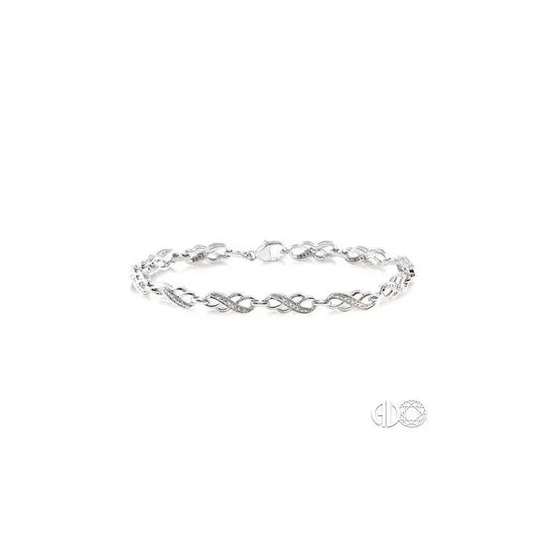 Sterling Silver Diamond Bracelet Van Adams Jewelers Snellville, GA