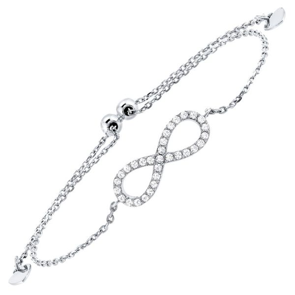 Silver Infinity Bracelet Van Adams Jewelers Snellville, GA