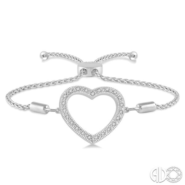 Diamond Heart Lariat Bracelet Van Adams Jewelers Snellville, GA