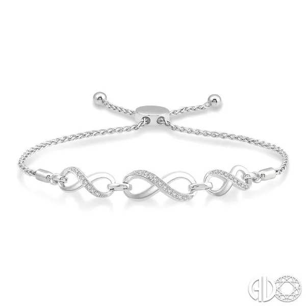 Sterling Silver Infinity Lariat Bracelet Van Adams Jewelers Snellville, GA