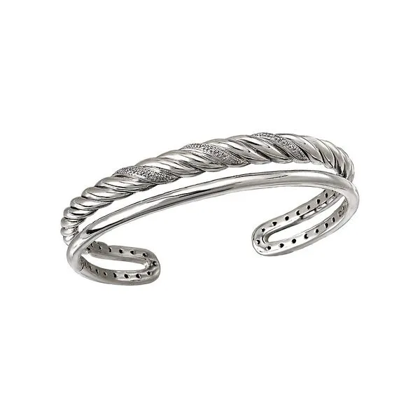 Silver Diamond Bracelet Van Adams Jewelers Snellville, GA