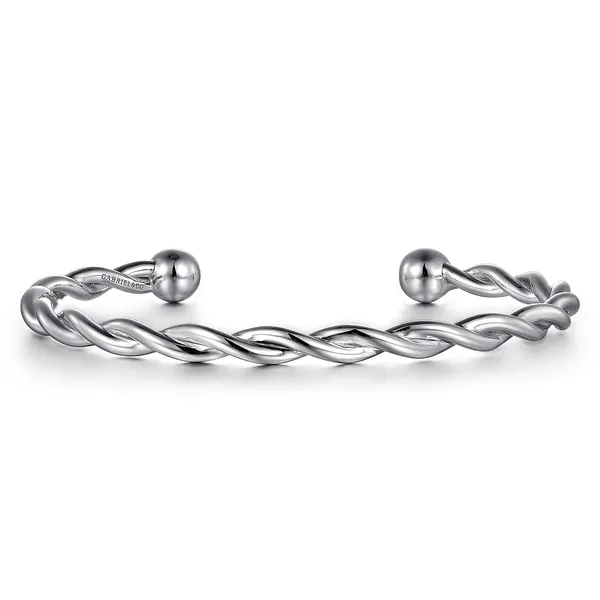 Sterling Silver Twisted Cuff Bracelet Van Adams Jewelers Snellville, GA