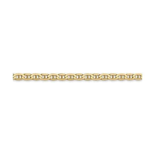 14 Karat Yellow Gold Mariner Men's Necklace 24 inch Van Adams Jewelers Snellville, GA