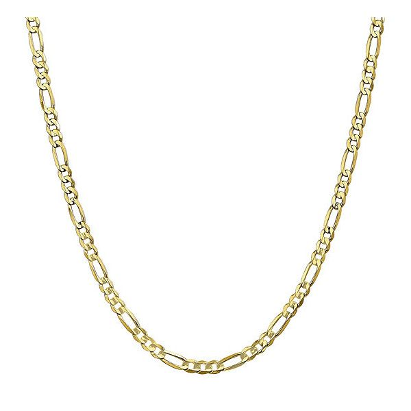 14K YG Figaro Necklace Van Adams Jewelers Snellville, GA