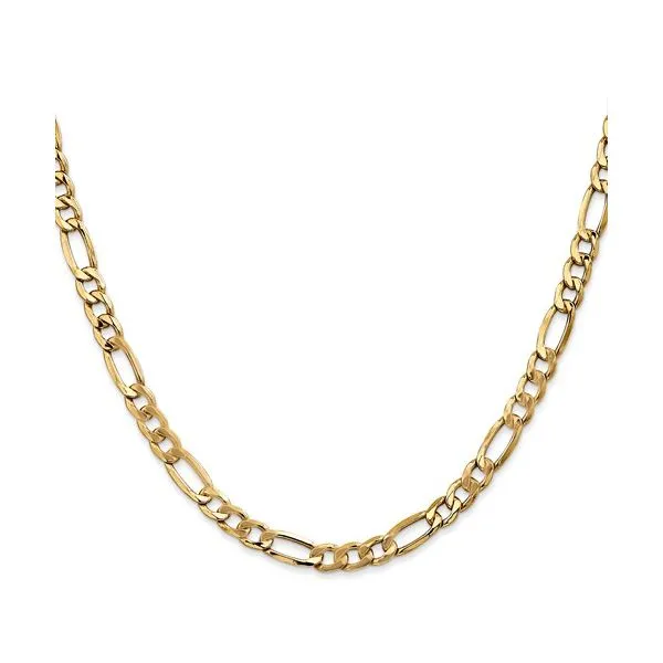 10K Yellow Gold Figaro Chain Van Adams Jewelers Snellville, GA