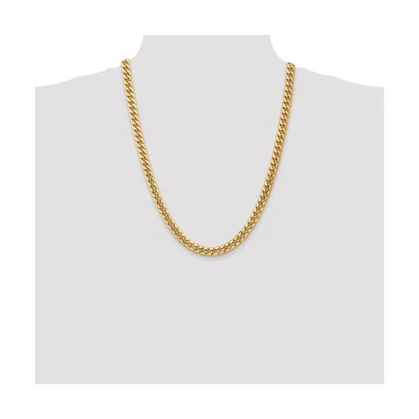 Miami Semi Solid Cuban Necklace Van Adams Jewelers Snellville, GA