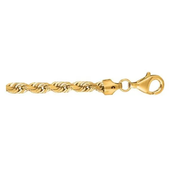 Gold Rope Chain Bracelet Van Adams Jewelers Snellville, GA