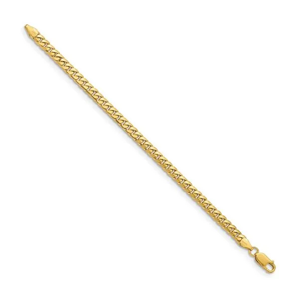 10K Yellow Gold 9\ Cuban Bracelet