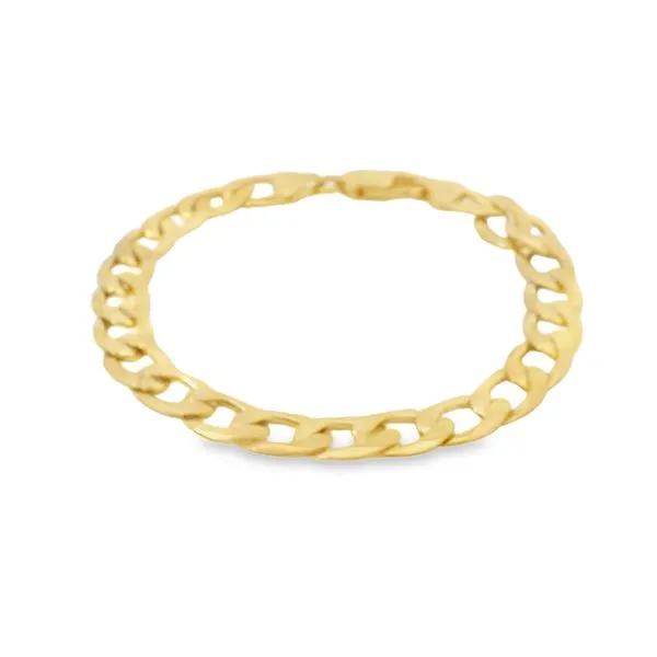 14K Yellow Gold 8 1/2 Inch Open Link Bracelet Van Adams Jewelers Snellville, GA