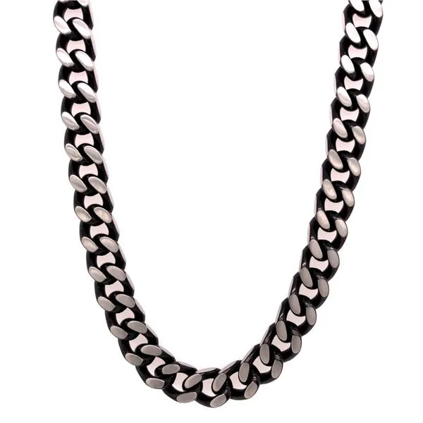 Cuban Style Steel Necklace Van Adams Jewelers Snellville, GA