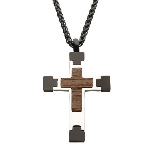 Stainless Steel Cross Necklace Van Adams Jewelers Snellville, GA