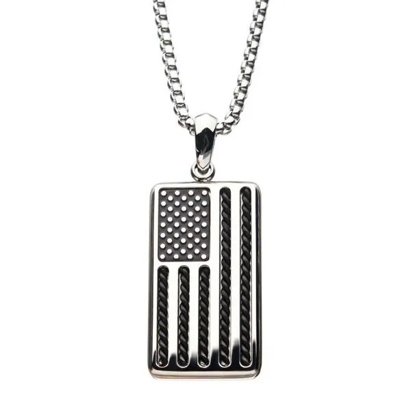 Men's Flag Pendant Van Adams Jewelers Snellville, GA