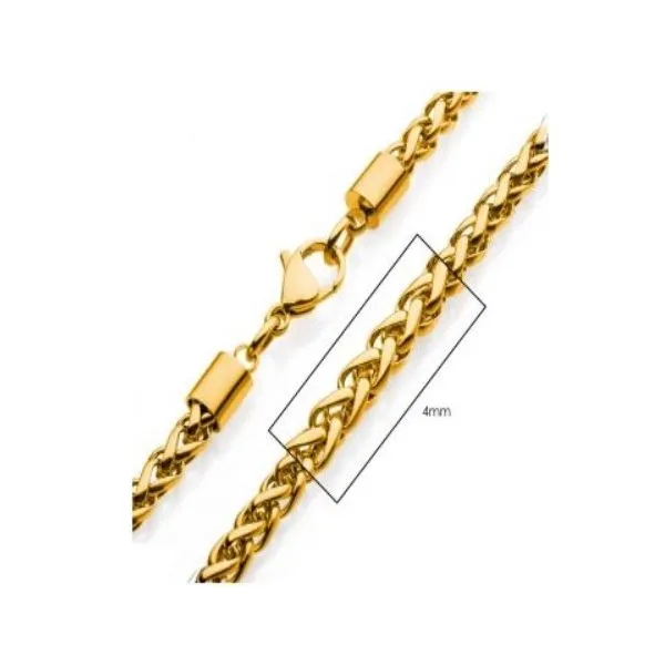 Gold Plated Stainless Steel Chain Van Adams Jewelers Snellville, GA