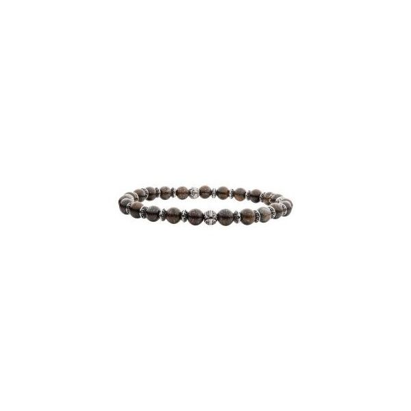 Bronze Stones with Black Oxidized Beads Bracelet Van Adams Jewelers Snellville, GA