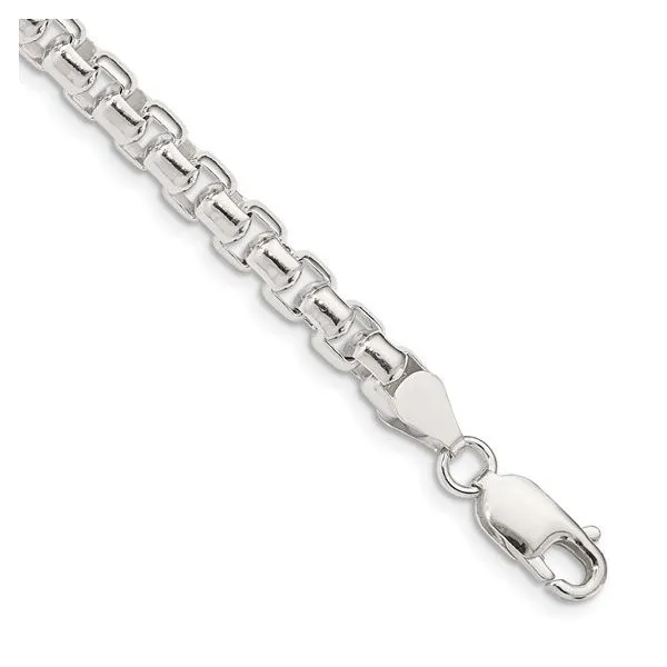 Sterling Silver 5.2mm Round Box Chain Van Adams Jewelers Snellville, GA