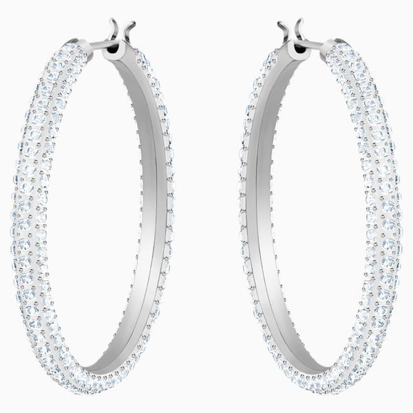 Swarovski Stone Hoop Earrings Van Adams Jewelers Snellville, GA