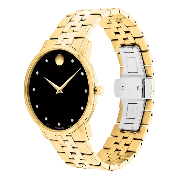 Movado Museum Classic Yellow Image 2 Van Adams Jewelers Snellville, GA