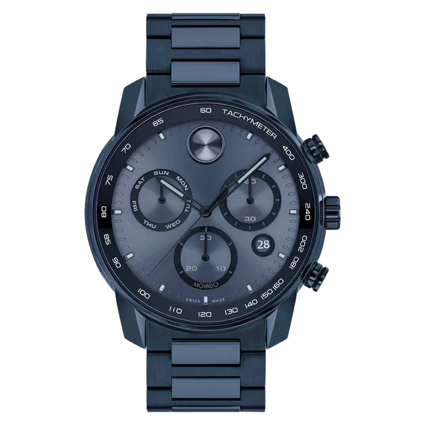 Movado Bold Verso Blue Van Adams Jewelers Snellville, GA