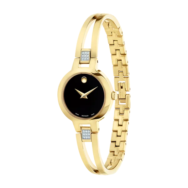 Movado Amorosa Yellow Image 2 Van Adams Jewelers Snellville, GA
