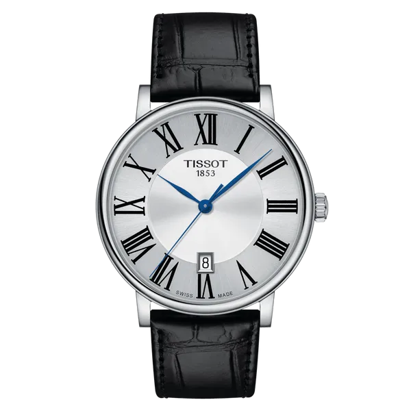 TISSOT CARSON PREMIUM 40 MM STAINLESS STEEL WITH LEATHER STRAP similar item image