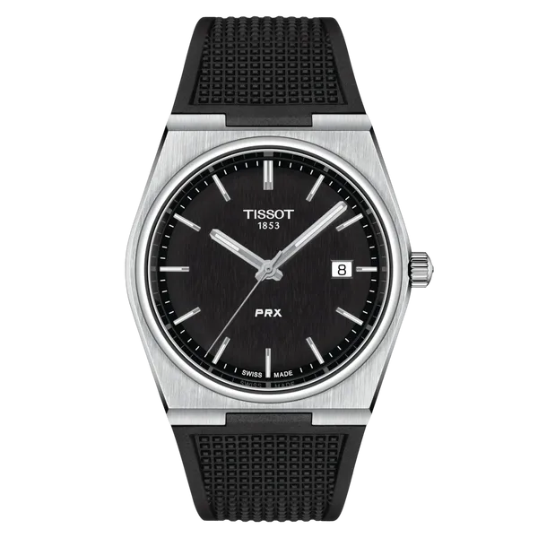 TISSOT PRX 40 MM SAPPHIRE CRYSTAL Van Adams Jewelers Snellville, GA
