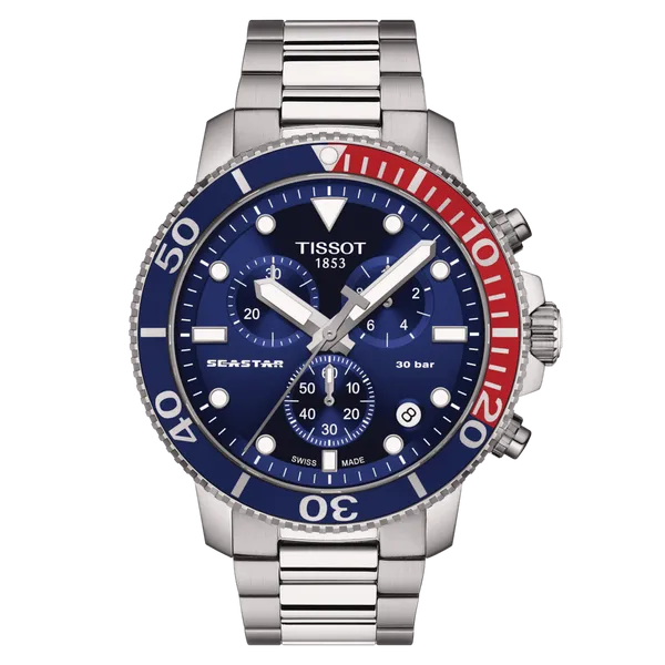 TISSOT SEASTAR 1000 QUARTZ CHRONOGRAPH Van Adams Jewelers Snellville, GA