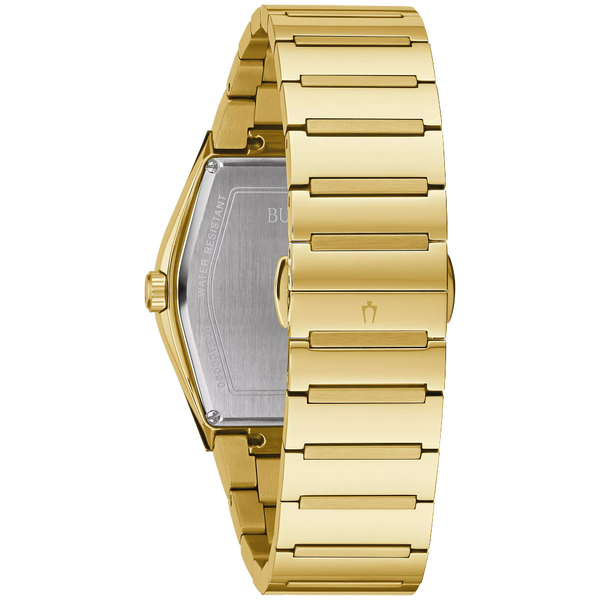 MENS BULOVA GOLD-TONE STAINLESS STEEL WATCH Image 2 Van Adams Jewelers Snellville, GA