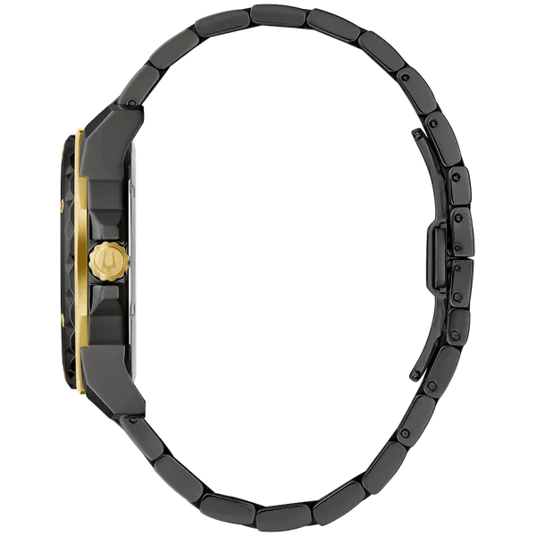 BULOVA STAINLESS STEEL DIAMONDS MARINE STAR WATCH Image 3 Van Adams Jewelers Snellville, GA