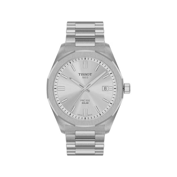 TISSOT PRC 100 SOLAR QUARTZ MEN'S WATCH Van Adams Jewelers Snellville, GA