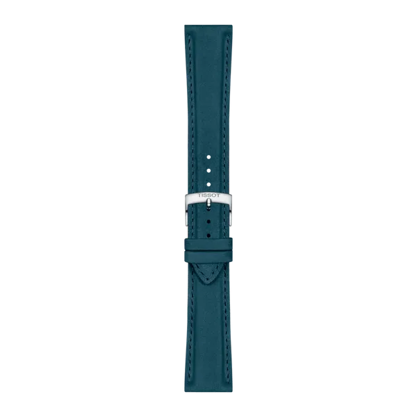 TISSOT OFFICIAL BLUE LEATHER STRAP LUGS 21 MM Image 2 Van Adams Jewelers Snellville, GA