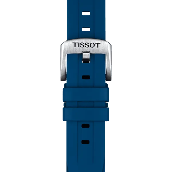 TISSOT OFFICIAL BLUE RUBBER STRAP 20 MM Van Adams Jewelers Snellville, GA