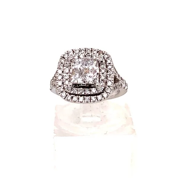 0.60 Carat Princess Cut Diamond Ring Van Atkins Jewelers New Albany, MS