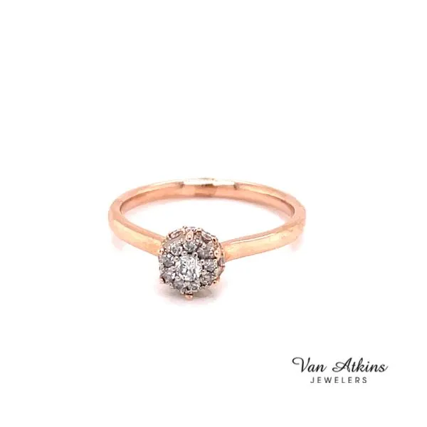0.25 Carat Round Cut Diamond Ring Van Atkins Jewelers New Albany, MS