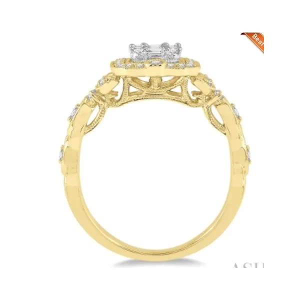 0.28 Carat RBC Cut Diamond Ring Image 2 Van Atkins Jewelers New Albany, MS
