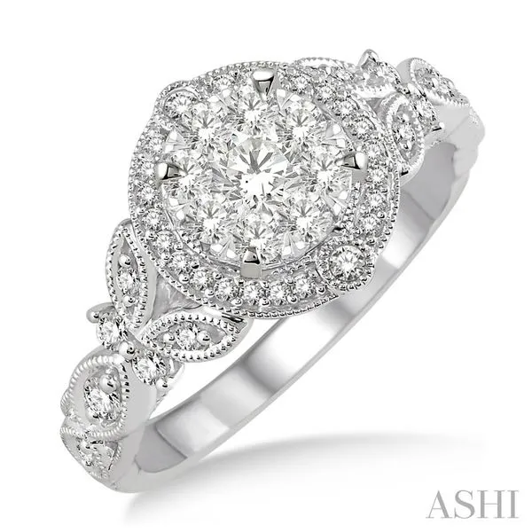 0.60 Carat RBC Cut Diamond Ring Van Atkins Jewelers New Albany, MS